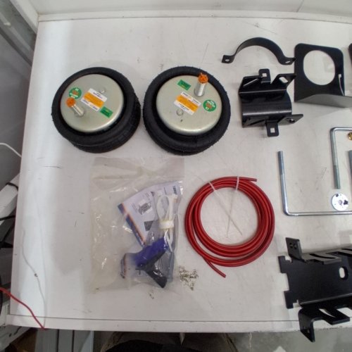 2PC TORQUE JOUNCE REPLACEMENT AIR SPRING BUMPER WITH FITTINGS - 7500LBS MAX (MODEL: TR6401) image 3