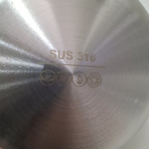 3PC HYBRID STAINLESS STEEL WOK WITH LIS AND STEAMER - 12" - SILVER image 2