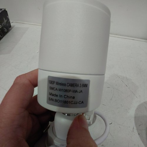 SMONET WIRELESS NIGHT VISION EXTRA SECURITY CAMERA - FOR SMONET 3MP SYSTEM - WHITE (MODEL: SMCA-W1080P-WA-JA) image 2