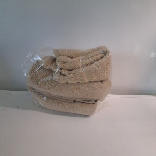 3PC ROYALE LUXURY TOWELS TOWELS - BEIGE image 4
