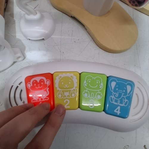 LITTLE ACORN 4-IN-1 BABY ACTIVITY CENTER WITH 8 INTERACTIVE TOYS - RAINBOW (MODEL: UK - ACT.TBL.104) image 2