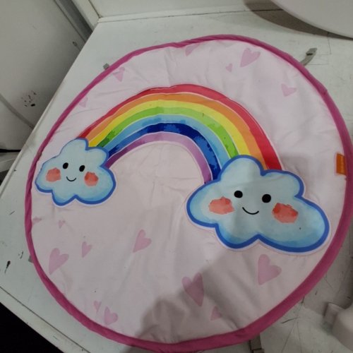 LITTLE ACORN 4-IN-1 BABY ACTIVITY CENTER WITH 8 INTERACTIVE TOYS - RAINBOW (MODEL: UK - ACT.TBL.104) image 4