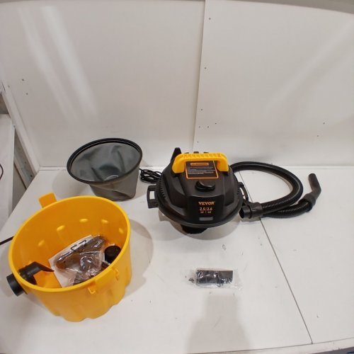 3-IN-1 WET/DRY VACUUM WITH BLOW FUNCTION - 2.6GAL./2.5HP - BLACK/YELLOW (MODEL: BJ1623-10) image 3