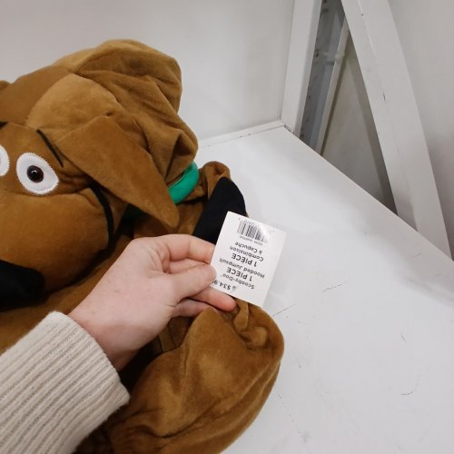 UNISEX KIDS SCOOBY-DOO COSTUME - SMALL - BROWN image 3