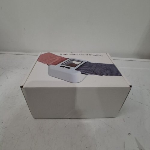 ONTILT AUTOMATIC CARD SHUFFLER WITH AUTO & MANUAL MODE - WHITE (MODEL:M1) image 4