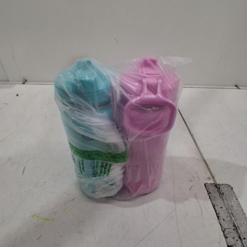 2PK THERMOFLASK STAINLESS STEEL BOTTLE - 16OZ - PINK/TEAL (MODEL:2880559) image 3