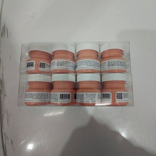 8 FUSION MINERAL PAINT - 37 ML EACH - CORAL image 3