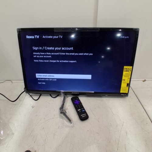 MAGNAVOX ROKU TV 720P SMART TELEVISION - 24" - BLACK (MODEL: MRT2405) image 3