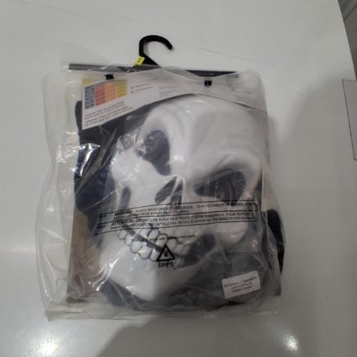 5PC RUBIES SCARY SKELETON COSTUME - 10-12 - BLACK image 3