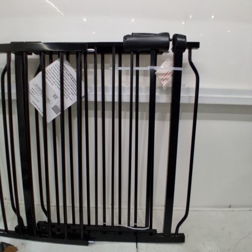 ALLAIBB EXTRA WIDE DOUBLE SIDED AUTO CLOSE SAFETY BABY GATE - 66" X 71" - BLACK (MODEL: W046) image 4