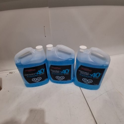 3PK LAURENTIDE AUTOMOBILE PRODUCTS 4 SEASONS WINDSHIELD WASHER FLUID (-40C) - 3.78L EACH (MODEL: 128229) image 2