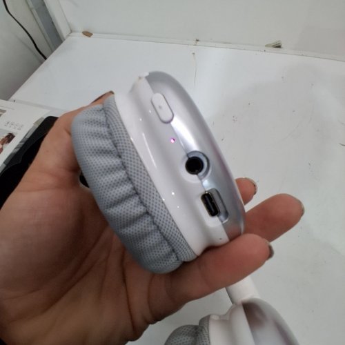 WIRELESS STEREO BLUETOOTH HEADPHONES - 40 HOURS - GREY (MODEL : SY-BT1632) image 2