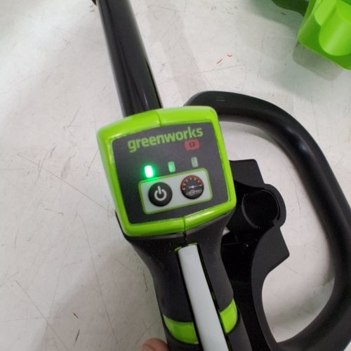 GREENWORKS CORDLESS STRING TRIMMER - 40V - GREEN (MODEL: STF456) image 2