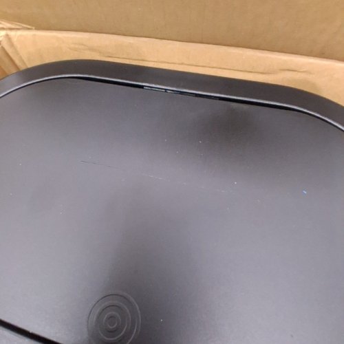 ANZOYMX STAINLESS STEEL NARROW BATHROOM TRASH CAN WITH POP-UP LID AND SEPARATE INNER BARREL - 6.8L - BLACK image 5