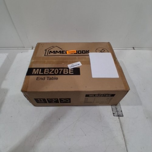 MMEOLUOOK NIGHTSTAND WITH CHARGING STATION - 11.8" X 15.9" X 22.8" - BLACK (MODEL: MLBZ07BE) image 3