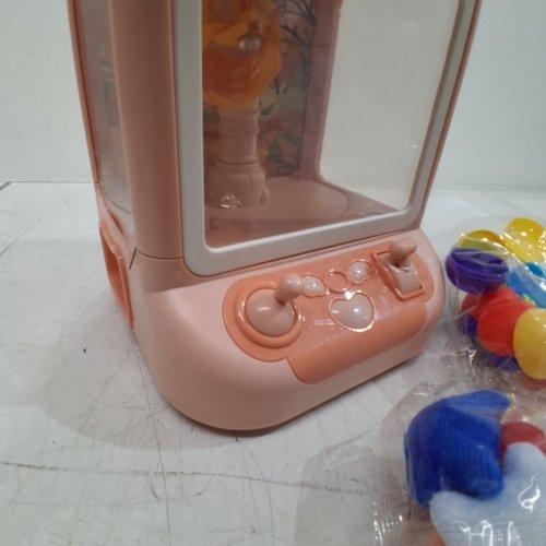 KIDS ELECTRONIC CLAW MACHINE GAME - PINK image 4