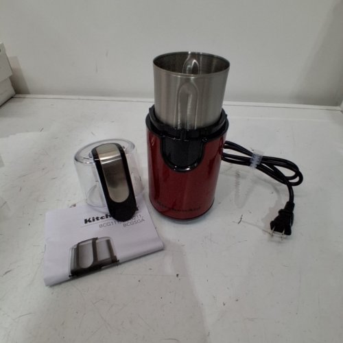 KITCHENAID BLADE COFFEE GRINDER - EMPIRE RED - (MODEL: BCG111ER) image 2