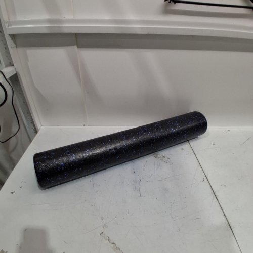 AMAZON BASICS EPP FOAM EXERCISE ROLLER FOR BACK & LEGS - 35" - BLACK /BLUE (MODEL: EPPSP-18-1) image 2