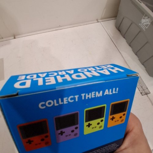 J'ADORE HANDHELD RETRO ARCADE GAME - 100 GAMES - 3.1" X 4.7" - PURPLE (MODEL: 851781) image 4