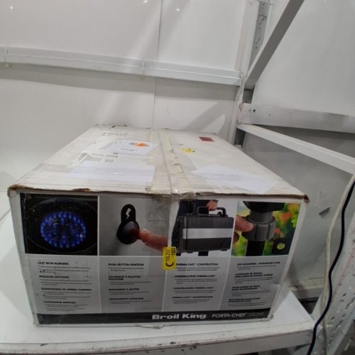 BROIL KING PORTA CHEF STOVE 220 - BLACK (MODEL: 920254) image 6