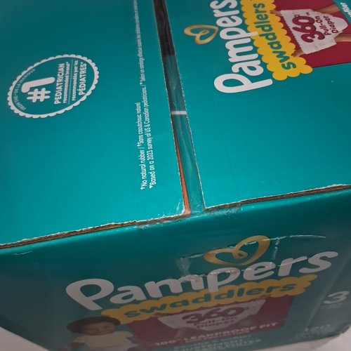 ~120PK PAMPERS SWADDLERS SKIN PROTECTION UP TO 100% LEAKPROOF DIAPERS - SIZE 3 image 3
