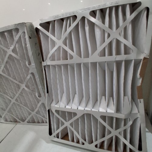 3PK HONEYWELL MERV 12 AC FURNACE AIR FILTERS - 20"X25"X4" - WHITE (MODEL: ‎CF200A1016-3PKAM) image 5