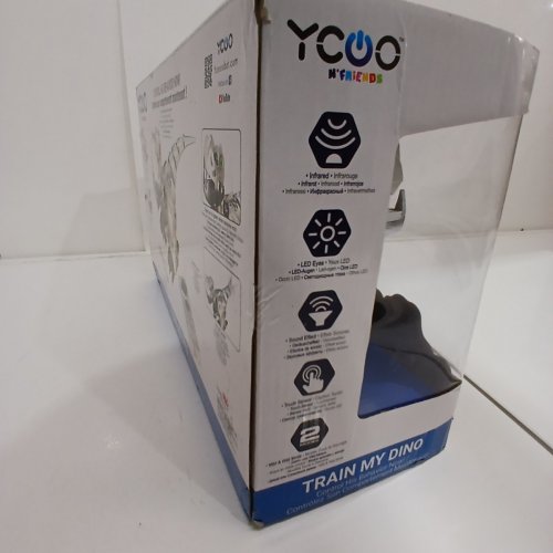 YCOO TRAIN MY DINO REMOTE-CONTROLLED, INTERACTIVE TOY - WHITE image 3