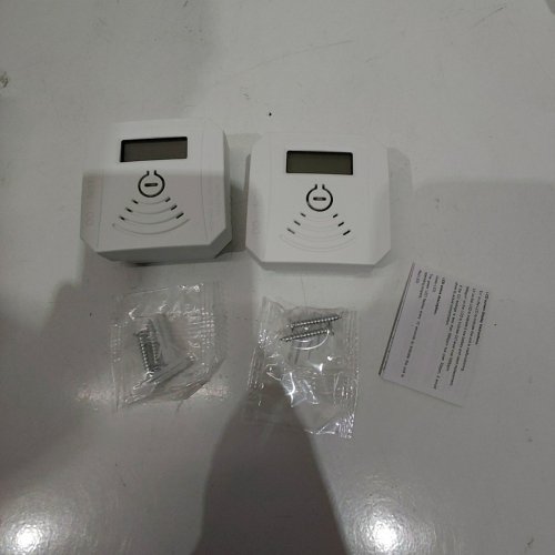 2PK MINI CARBON MONOXIDE DETECTOR - WHITE (MODEL: JSN-997) image 3