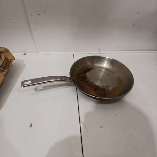 T-FAL STAINLESS STEEL INDUCTION FRYING PAN - 11" - STAINLESS image 2
