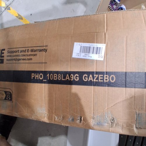 GARVEE POP-UP GAZEBO CANOPY TENT - 10FT X 20FT - WHITE (MODEL: PHO_10B8LA9G) image 2
