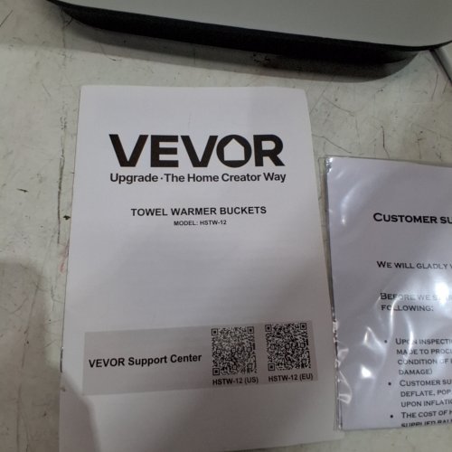 VEVOR TOWEL WARMER BUCKET - 20 L, 450W, 110 V-120 V - WHITE (MODEL: HSTW-12) image 5