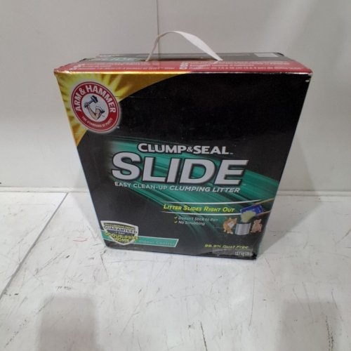 ARM AND HAMMER CLUMP & SEAL SLIDE 99.9% DUST FREE NON-STOP ODOUR CONTROL CAT LITTER - 28LBS (12.7KG) image 3