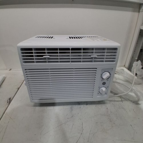 GE APPLIANCES ELECTRONIC WINDOW AIR CONDITIONER - 5,000 BTU - 150SQ.FT - WHITE (MODEL: AWAS05BWFC) image 3