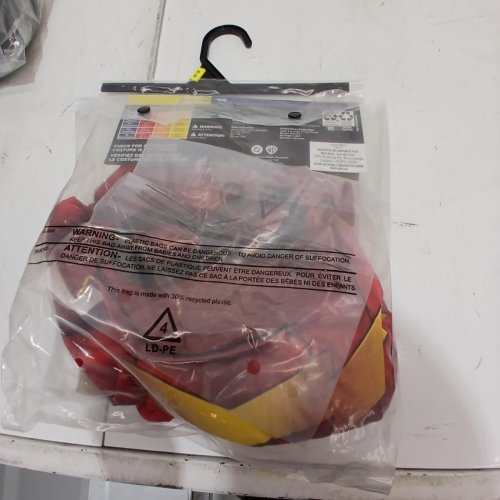 BOY'S DC THE FLASH COSTUME WITH MASK - LARGE - RED image 3