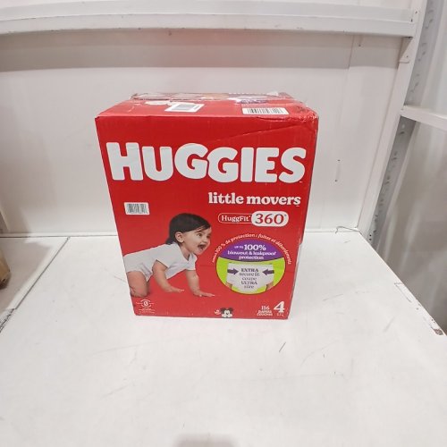 116PK HUGGIES LITTLE MOVERS MICKEY MOUSE SLIP-ON DIAPER PANTS - SIZE 4 image 2