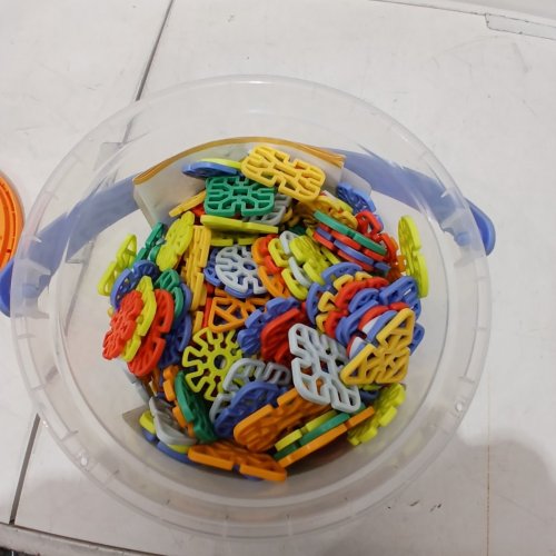 GIGGLE SCAPE BUILDING DISKS - 350PC - MULTICOLOUR image 4