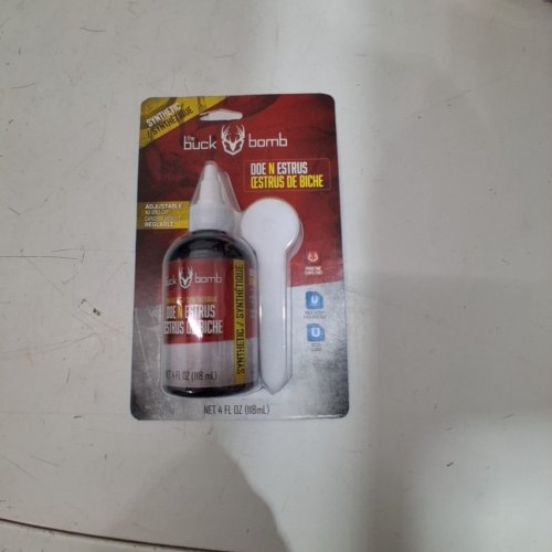 THE BUCK BOMB SYNTHETIC DOE N ESTRUS DEER SCENT - 4 OZ (118 ML) image 2