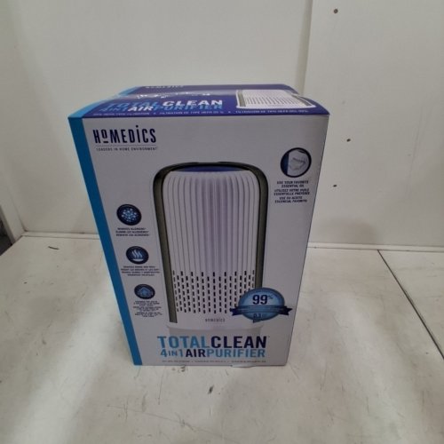 HOMEDICS TOTAL CLEAN 4-IN-1 AIR PURIFIER - 120V 18W - WHITE (MODEL: AP-T10-WT) image 4