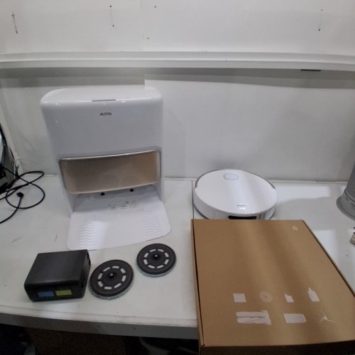 MOVA V50 ULTRA COMPLETE ROBOT VACUUM AND MOP COMBO - 24,000PA SUCTION, ZERO TANGLING DUOBRUSH, 2.28" OBSTACLE OVERCOMING, FLEXIRISE NAVIGATION - WHITE - (MODEL: RLV72LE-1) image 15