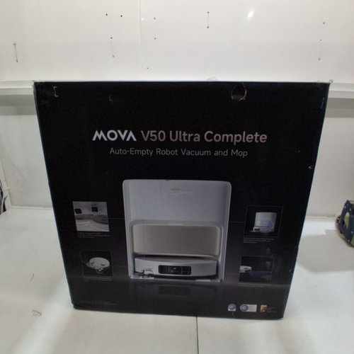 MOVA V50 ULTRA COMPLETE ROBOT VACUUM AND MOP COMBO - 24,000PA SUCTION, ZERO TANGLING DUOBRUSH, 2.28" OBSTACLE OVERCOMING, FLEXIRISE NAVIGATION - WHITE - (MODEL: RLV72LE-1) image 17