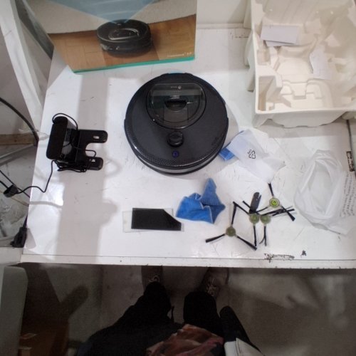LEFANT ROBOT VACUUM AND MOP - 5000PA SUCTION, LIDAR NAVIGATION - BLACK (MODEL: M330) image 3