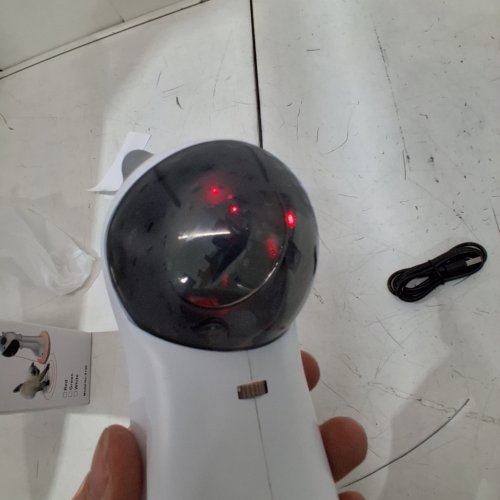 TBTEEK USB RECHARGEABLE AUTOMATIC CAT TOY - WHITE image 3