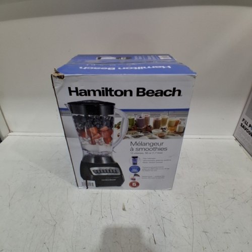 HAMILTON BEACH 10 SPEED SMOOTHIE BLENDER - 352W - BLACK - (MODEL:50190JC) image 4
