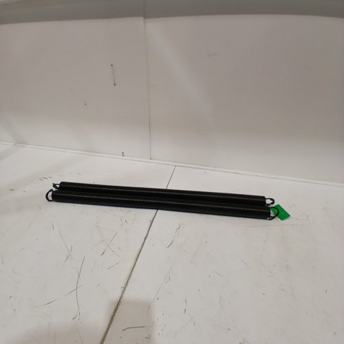 2PK IDEAL SECURITY REPLACEMENT GARAGE DOOR SPRING - FOR 7FT DOORS/115-125LBS CAPACITY - BLACK/GREEN image 2