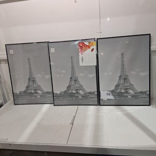 3PK UPSIMPLES PICTURE FRAMES- 20" X 28" - BLACK image 2