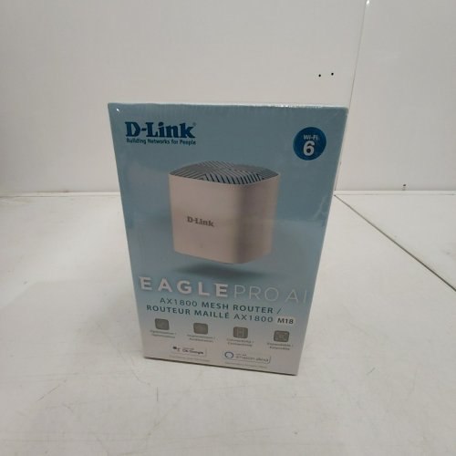 D-LINK EAGLE PRO AI AX1800 WIFI 6 MESH ROUTER - WHITE (MODEL: M18) image 2