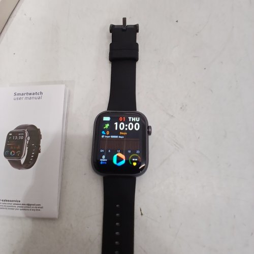 WATERPROOF FITNESS WATERPROOF SMART WATCH - 1.83" - BLACK - (MODEL:G104S) image 2