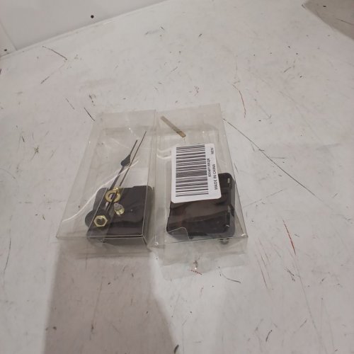 2 WALL-CLOCK MOVEMENT MECHANISMS WITH HANDS - BATTERY OPERATED REPAIR PARTS FOR SMALL CLOCKS image 2