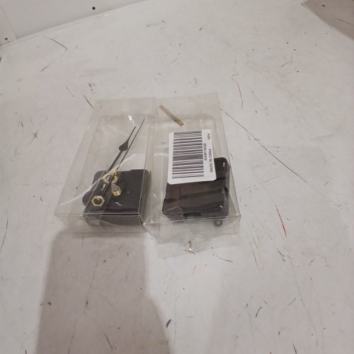 2 WALL-CLOCK MOVEMENT MECHANISMS WITH HANDS - BATTERY OPERATED REPAIR PARTS FOR SMALL CLOCKS image 3