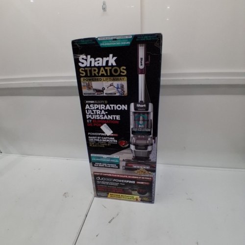 SHARK STRATOS MULTI FUNCTIONAL UPRIGHT VACUUM WITH DUO CLEAN AND ODOR NEUTRALIZER TECHNOLOGY - PURPLE/SILVER - (MODEL:AZ3000C) image 2